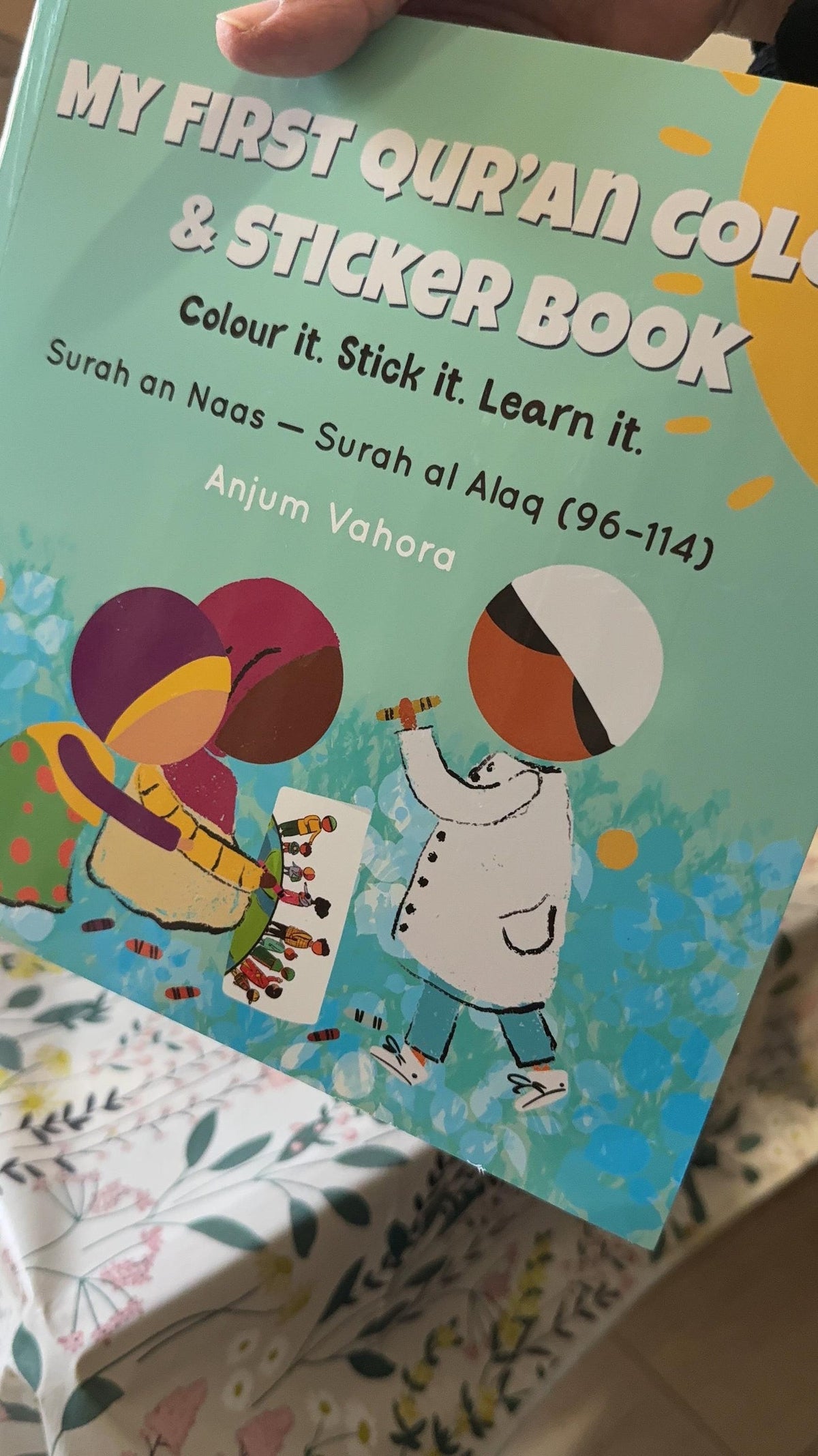 My First Quran Sticker & Colouring Book for Kids - Anafiya Gifts