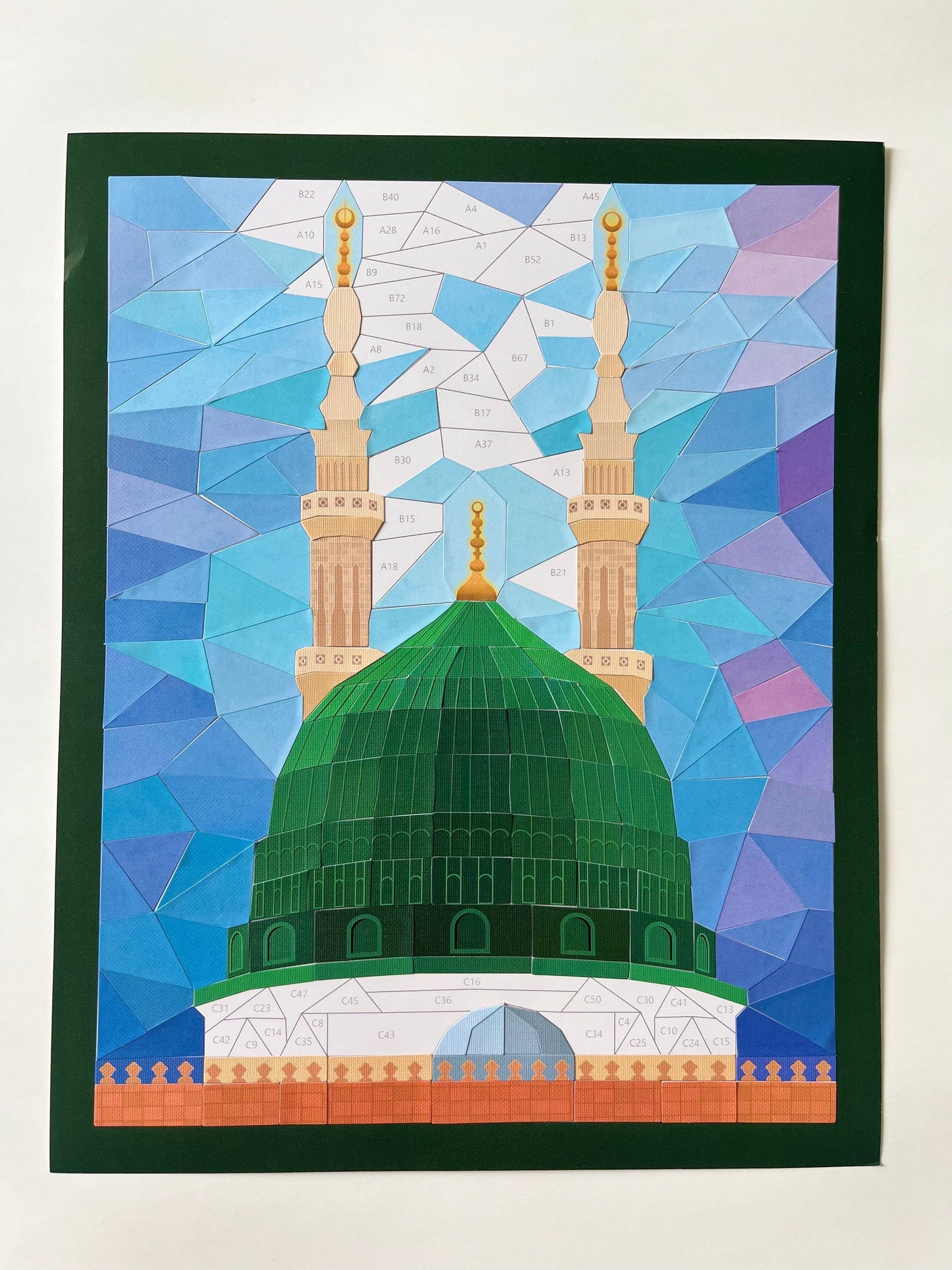Paint by Stickers Mosque Art - Masjid An-Nabawi