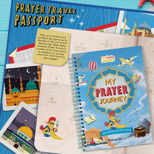 My Little Legacy: My Prayer Journey: Kids Salah Journal & Activity Book