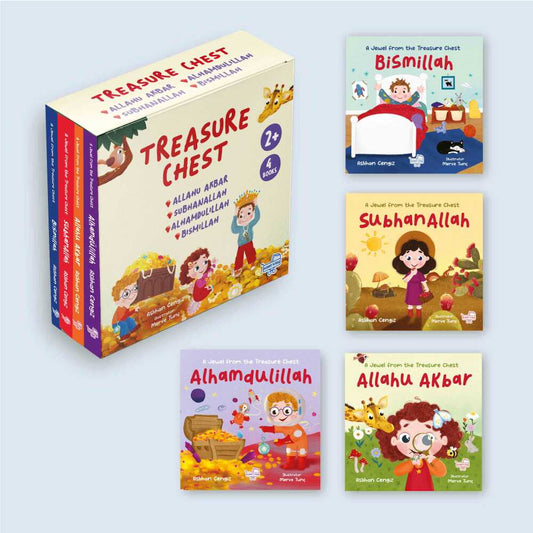 A Jewel from the Treasure Chest – Set 1 (4 Mini Board Books) - Anafiya Gifts