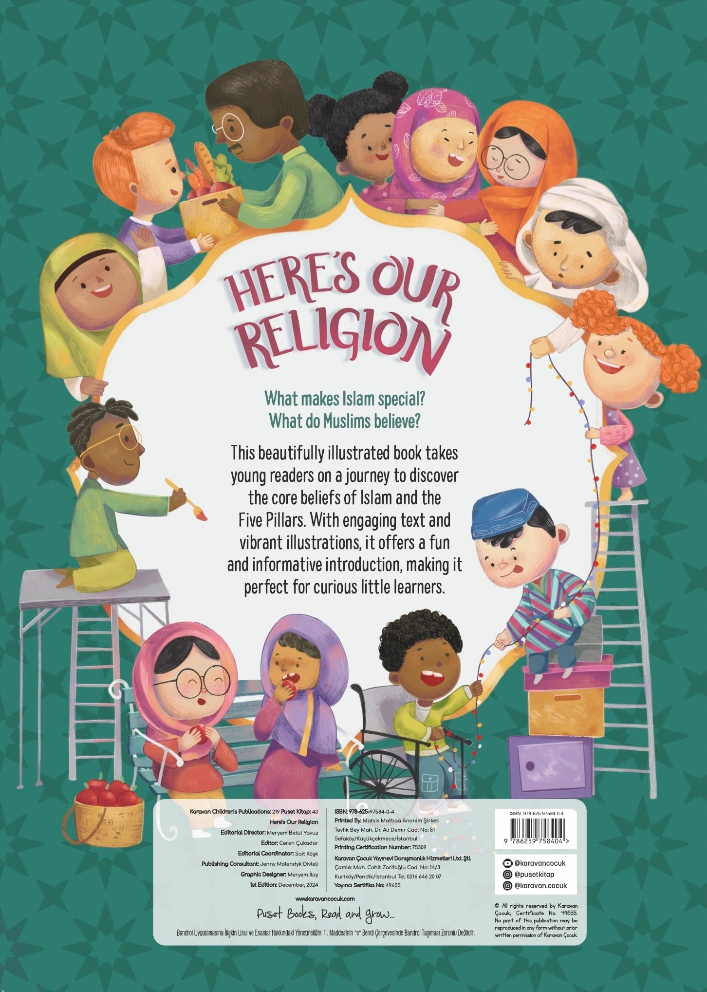 Here's Our Religion - Islamic Board Book - Anafiya Gifts