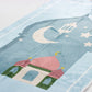 Light Blue Kids Prayer Mat