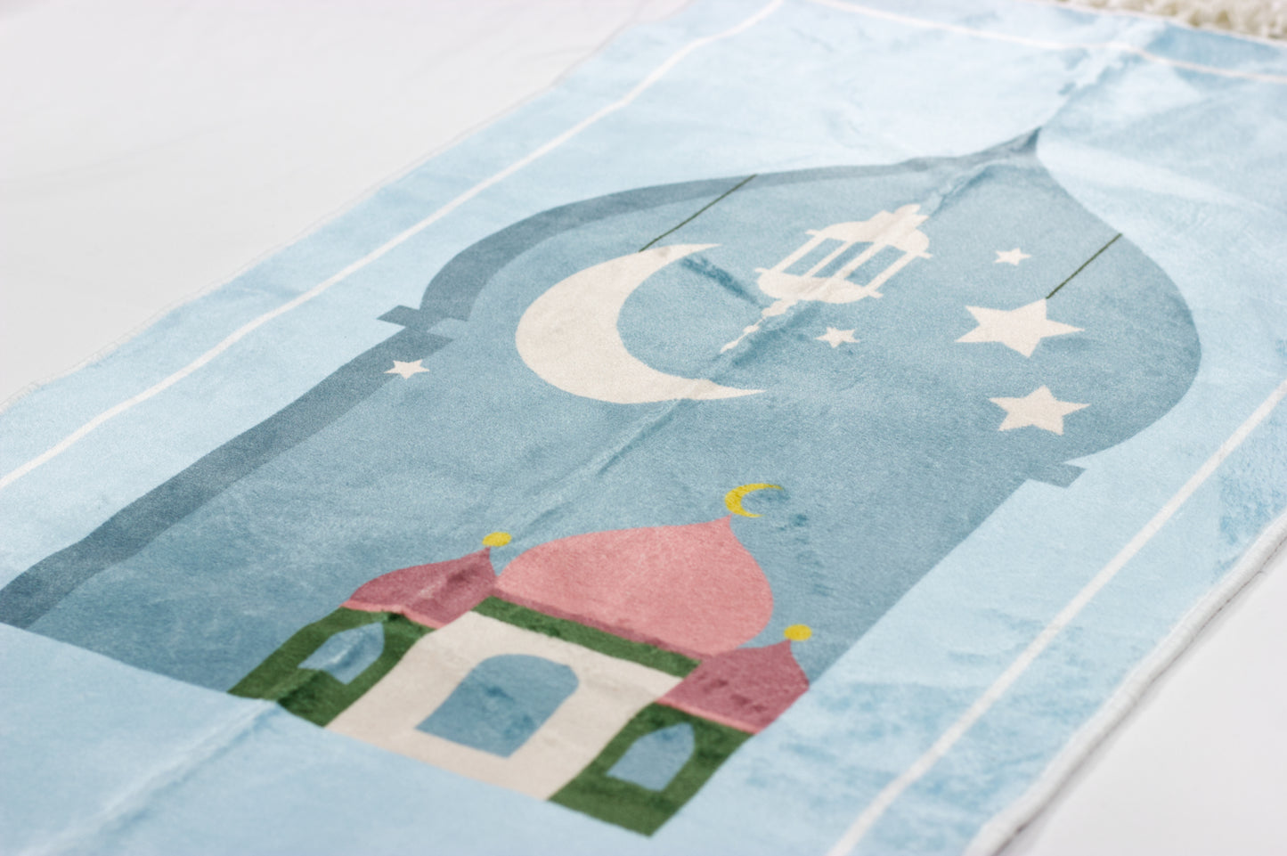 Light Blue Kids Prayer Mat
