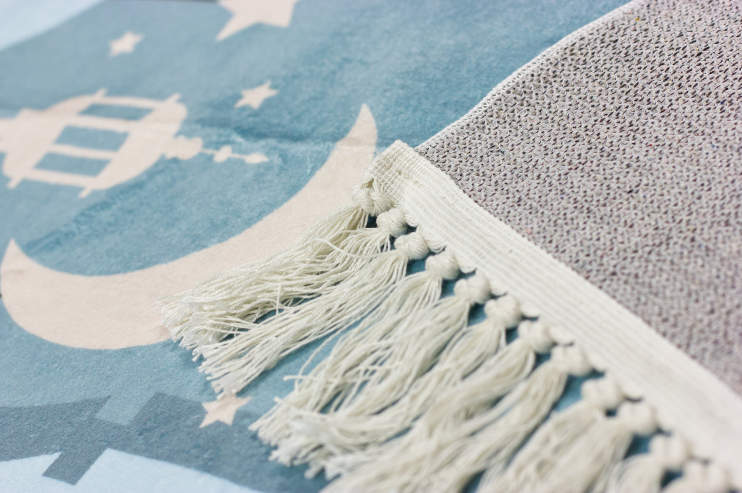 Light Blue Kids Prayer Mat