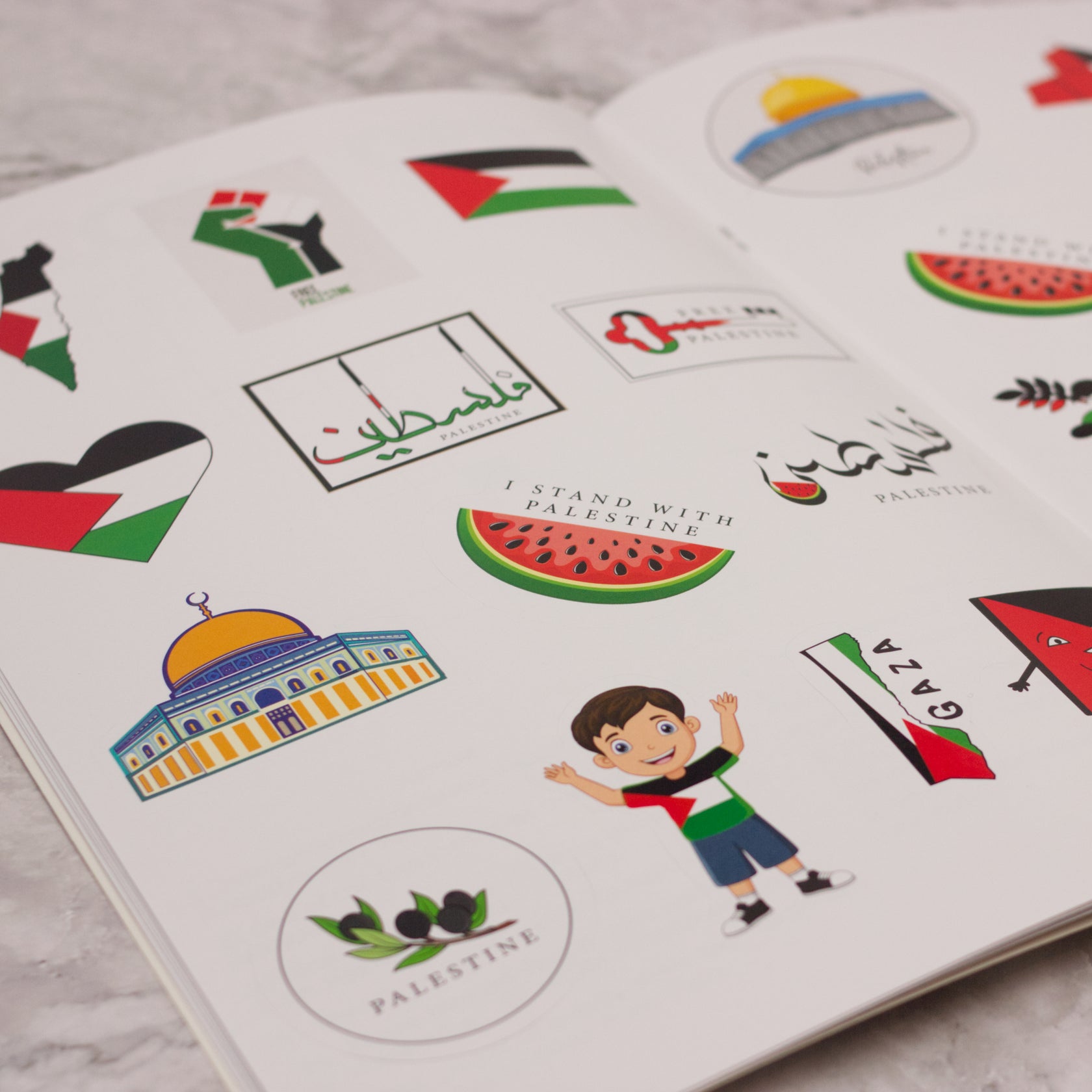 Palestine Activity Book – Anafiya Gifts UK