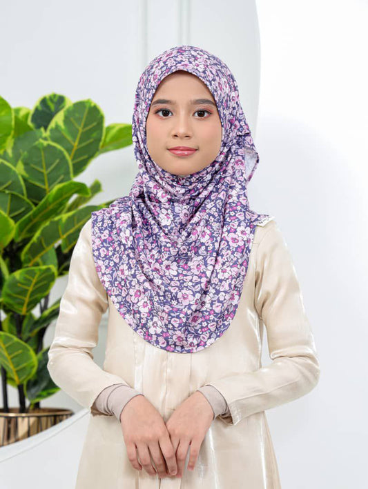 Floral Blooms Kids Hijab