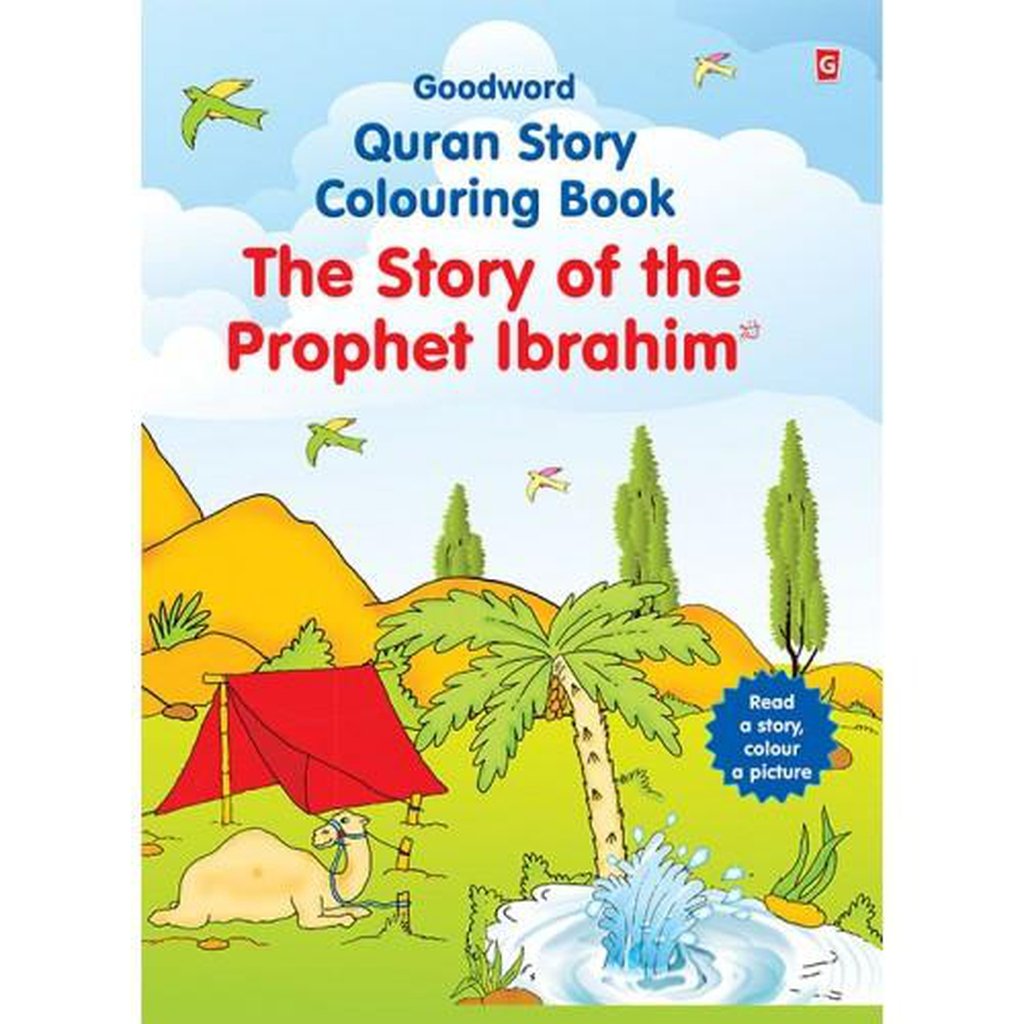 The Story of Prophet Ibrahim Colouring Book
