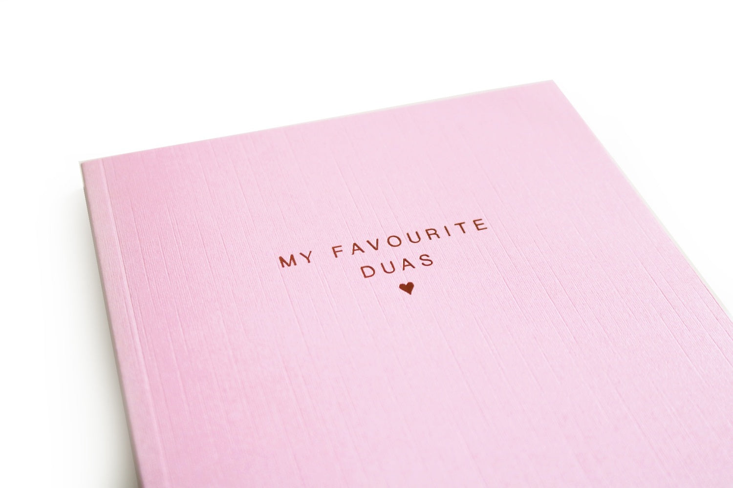 My Fav Duas Hot Foiled Notebook - Anafiya Gifts