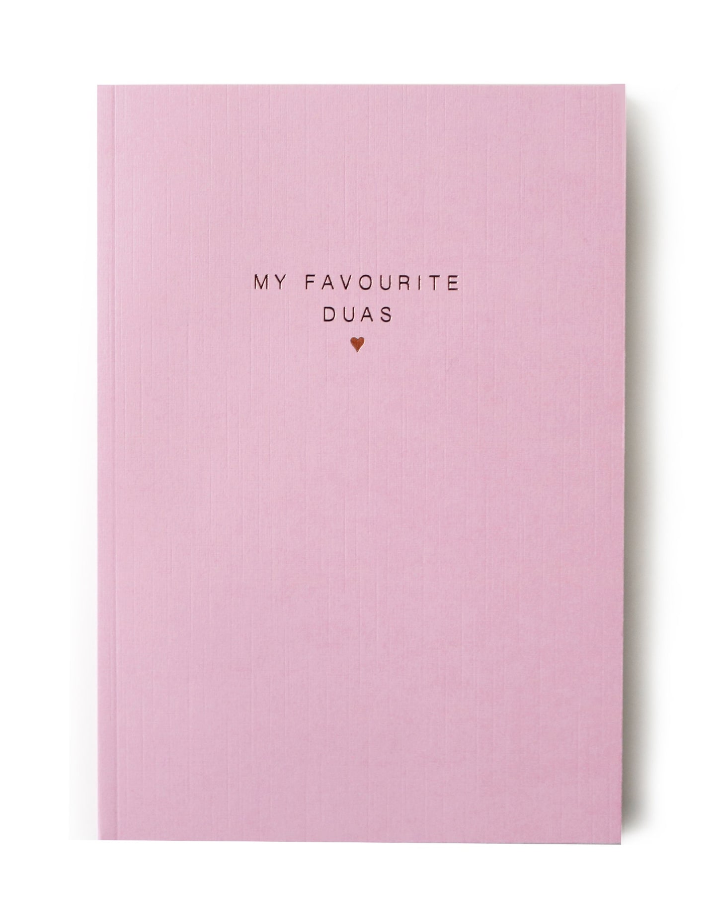 My Fav Duas Hot Foiled Notebook - Anafiya Gifts