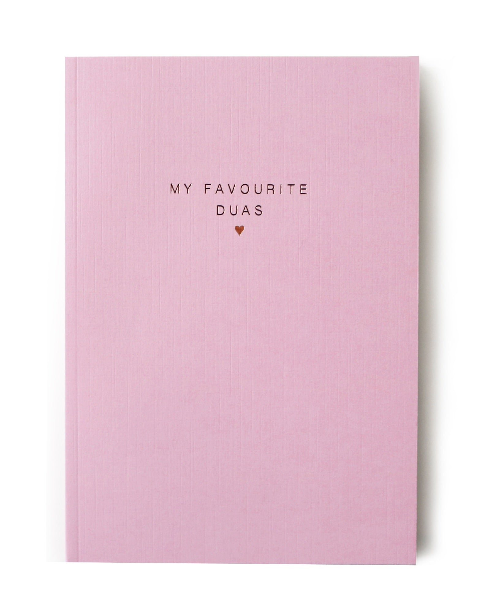 My Fav Duas Hot Foiled Notebook - Anafiya Gifts