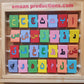 Arabic/English Alphabet Frame - Anafiya Gifts