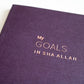 My Goals Hot Foiled Notebook - Anafiya Gifts