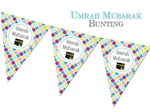 Umrah Bunting - Anafiya Gifts
