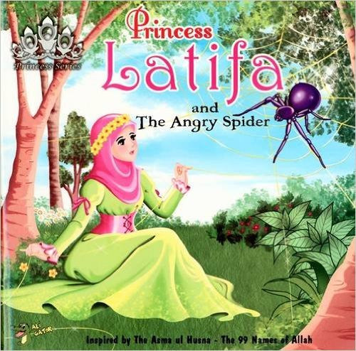 Princess Latifa And The Angry Spider - Anafiya Gifts