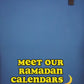 Ramadan Wall Calendar - Purple Lantern