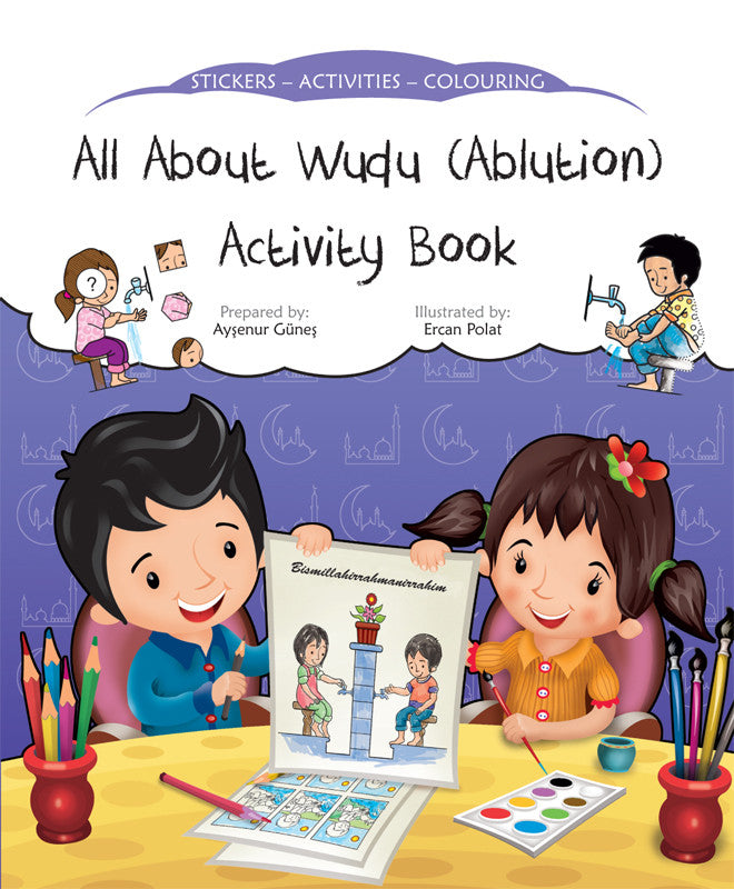 All About Wudu (Ablution) Activity Book - Anafiya Gifts
