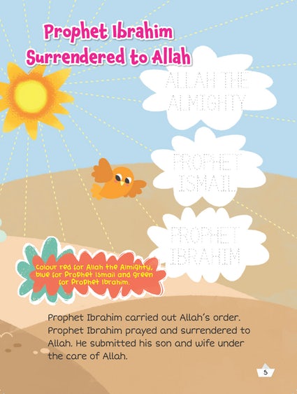 Prophet Ismail & The Zam-Zam Well Activity Book - Anafiya Gifts