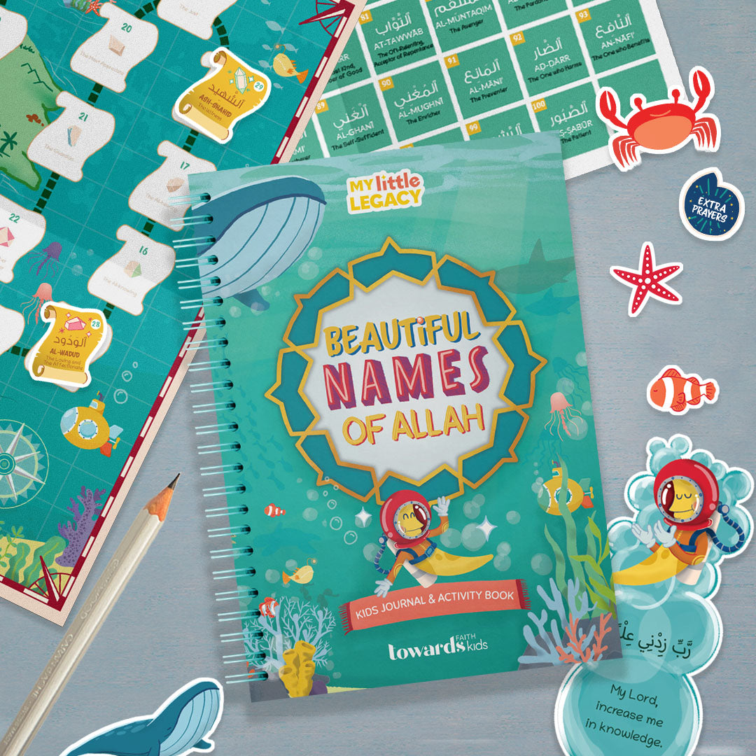 My Little Legacy: Beautiful Names of Allah Kids Journal & Activity Book