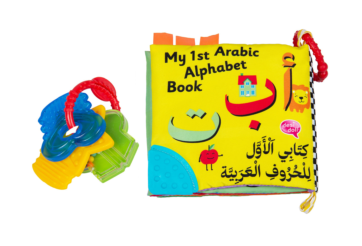 My First Arabic Alphabet Cloth Book - Anafiya Gifts