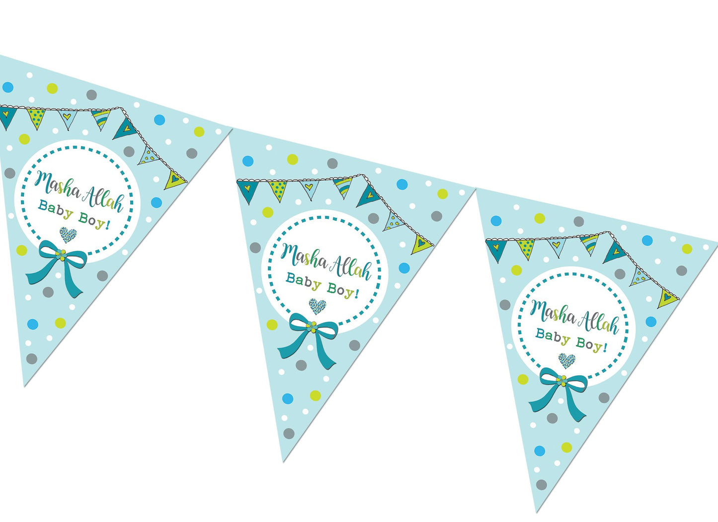 Baby Boy Bunting