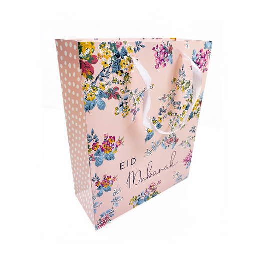 Eid Gift Bag - Sakura Pink Blossom