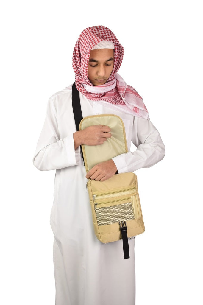 Hajj and Umrah Side and Back Pack [Anti-theft & Secure]