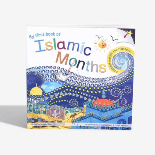 My First Book of Islamic Months Fold-Out Book - Anafiya Gifts