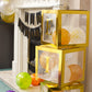 Eid Transparent Balloon Boxes - Gold