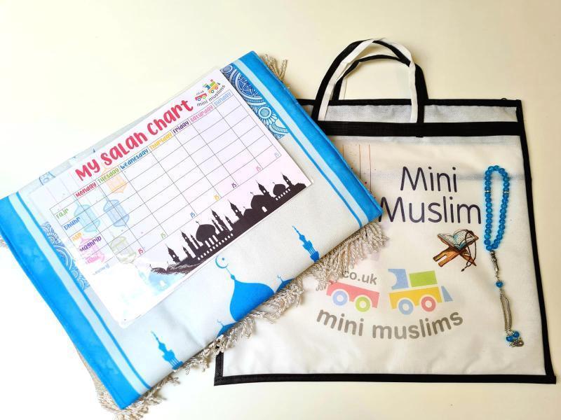 Prayer Mat Gift Set - Blue Mosque