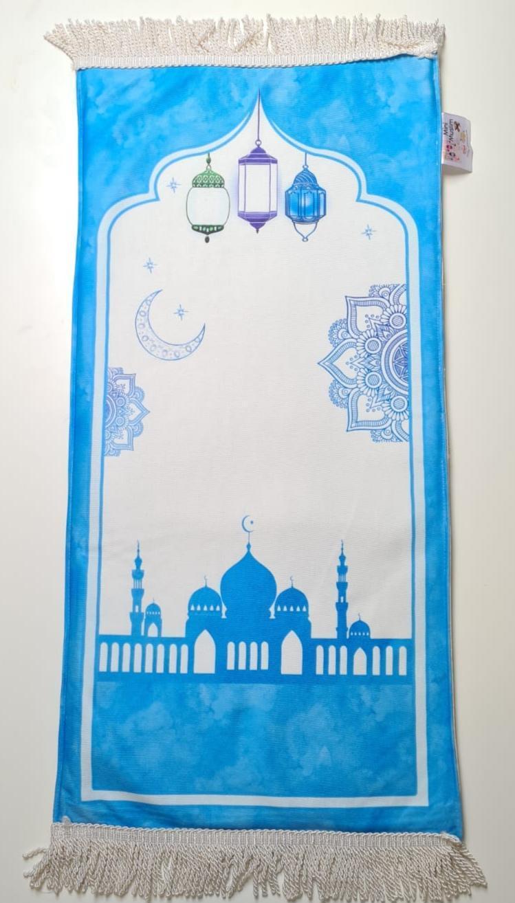 Prayer Mat Gift Set - Blue Mosque