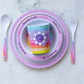 Little Muslimah Melamine Dinner Set - Kids Islamic Tableware