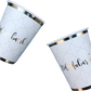 Eid Mubarak Cups - White and Gold - Anafiya Gifts