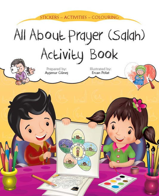 All About Prayer (Salah) Activity Book - Anafiya Gifts