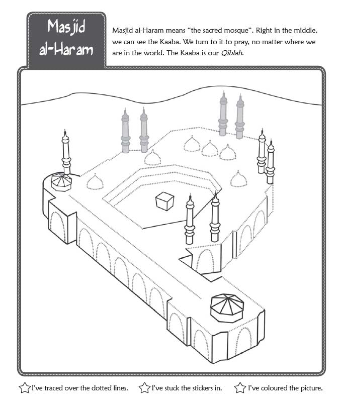 Makkah and Madinah Activity Book - Anafiya Gifts