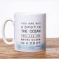 Rumi 'Drop in the Ocean' Mug - Anafiya Gifts