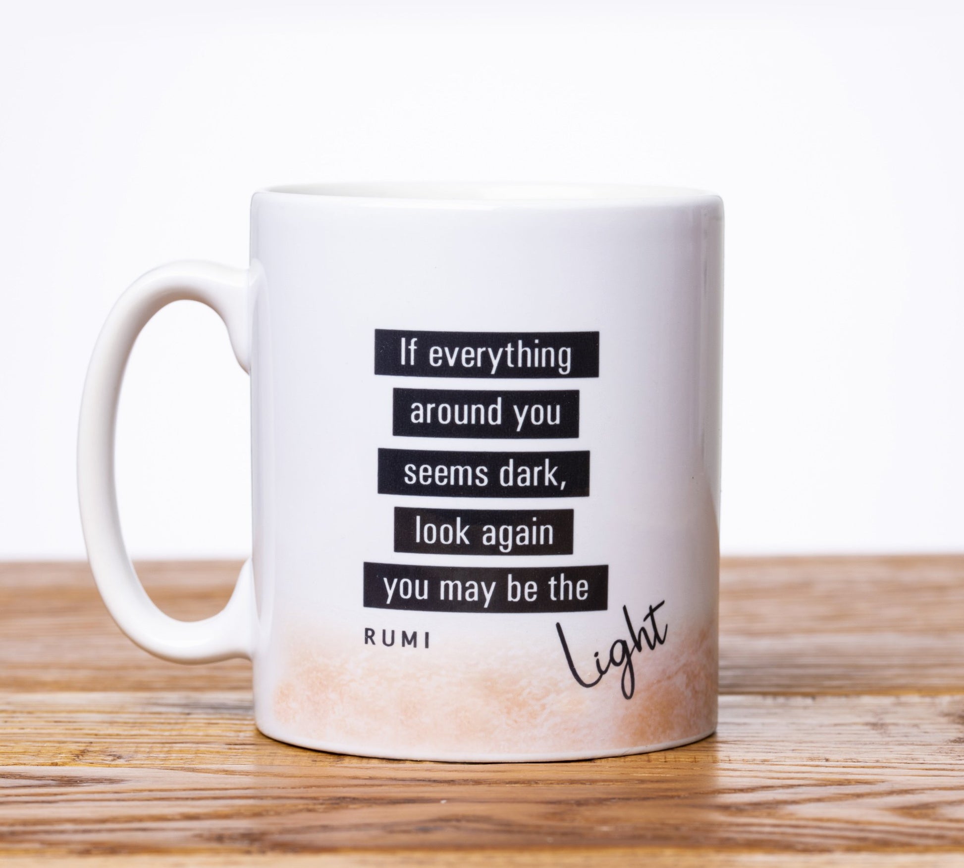 Rumi 'Light' Mug - Anafiya Gifts