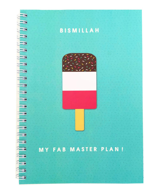 Bismillah - My Fab Master Plan! Notebook - Anafiya Gifts