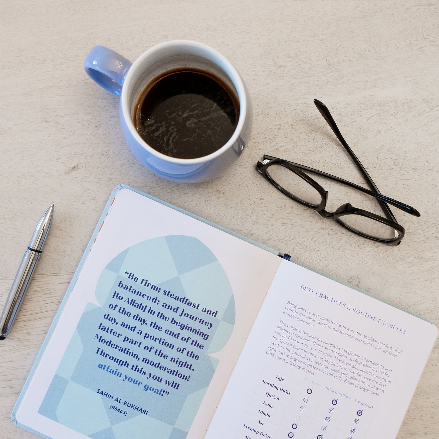 Faith & Focus Daily Journal - Sky