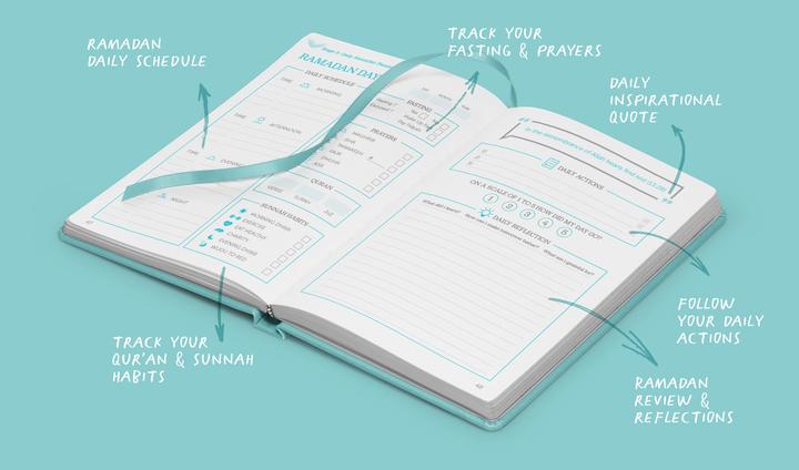 Ramadan Legacy Planner (2020) - Paradise Green - Anafiya Gifts