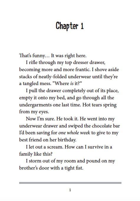 Stuck In The Middle (Chapter Book)