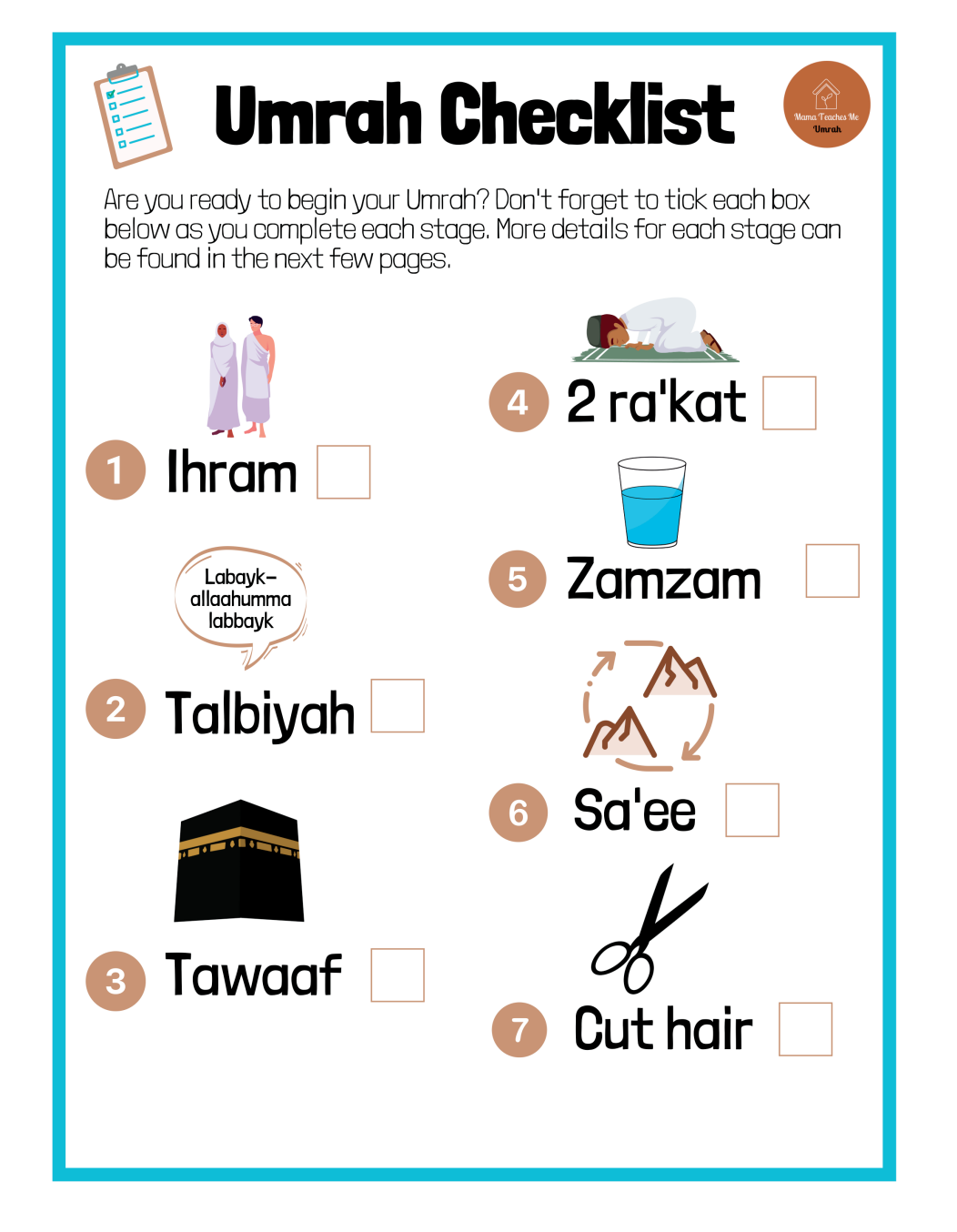 My First Guide To Umrah