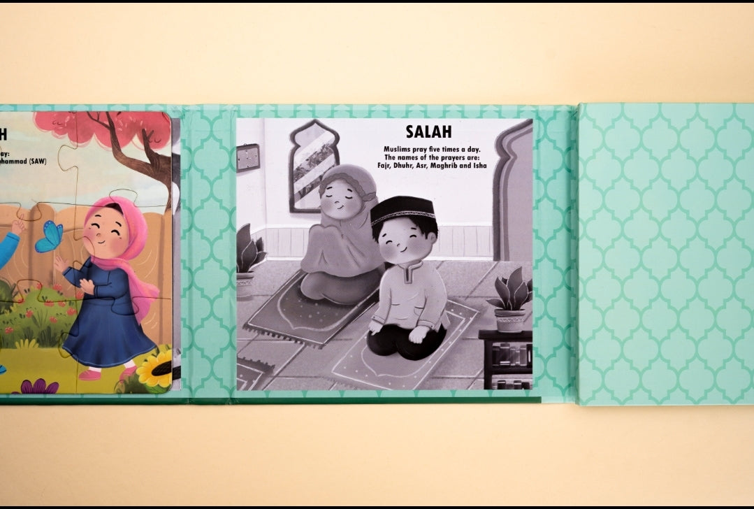5 Pillars of Islam Magnetic Puzzle Book