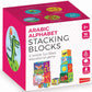 Arabic Alphabet Stacking Blocks