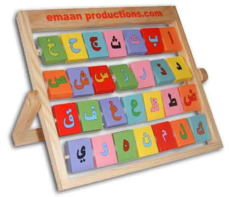 Arabic/English Alphabet Frame - Anafiya Gifts