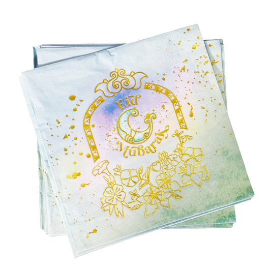 Bloom Moon Eid Napkins - 20pk