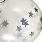Silver Happy Eid Confetti Balloons - 5pk