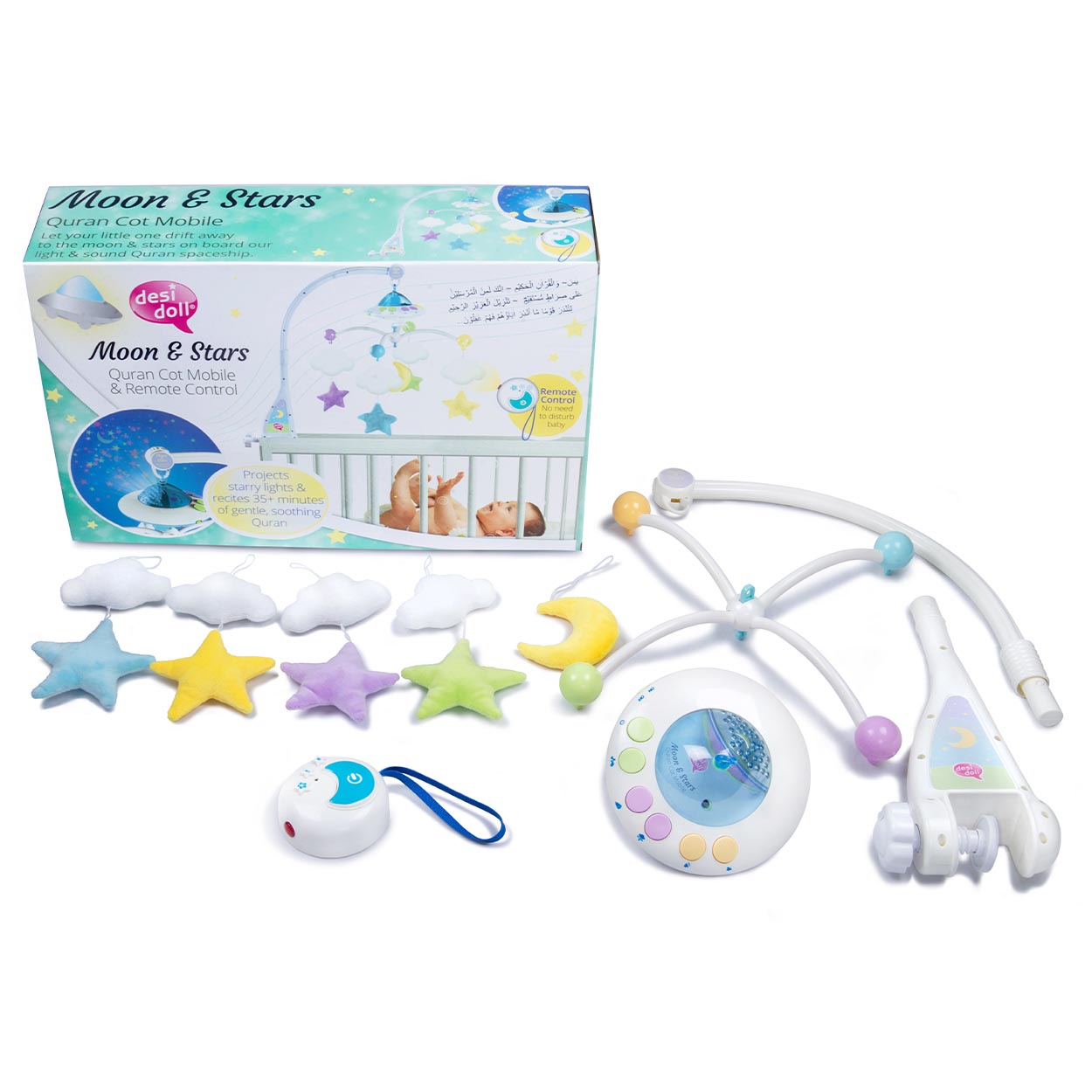 Moon and Star Quran Cot Mobile - Anafiya Gifts