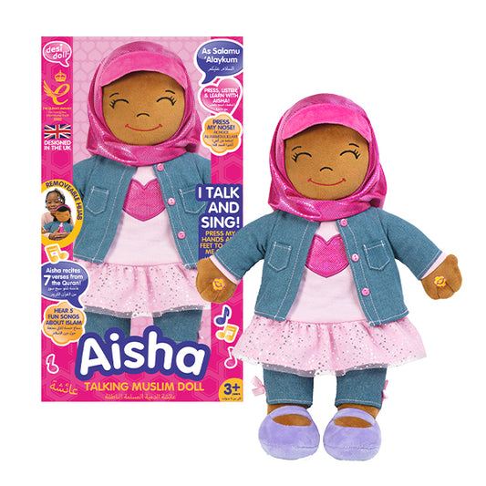 Talking Muslim Aisha Doll