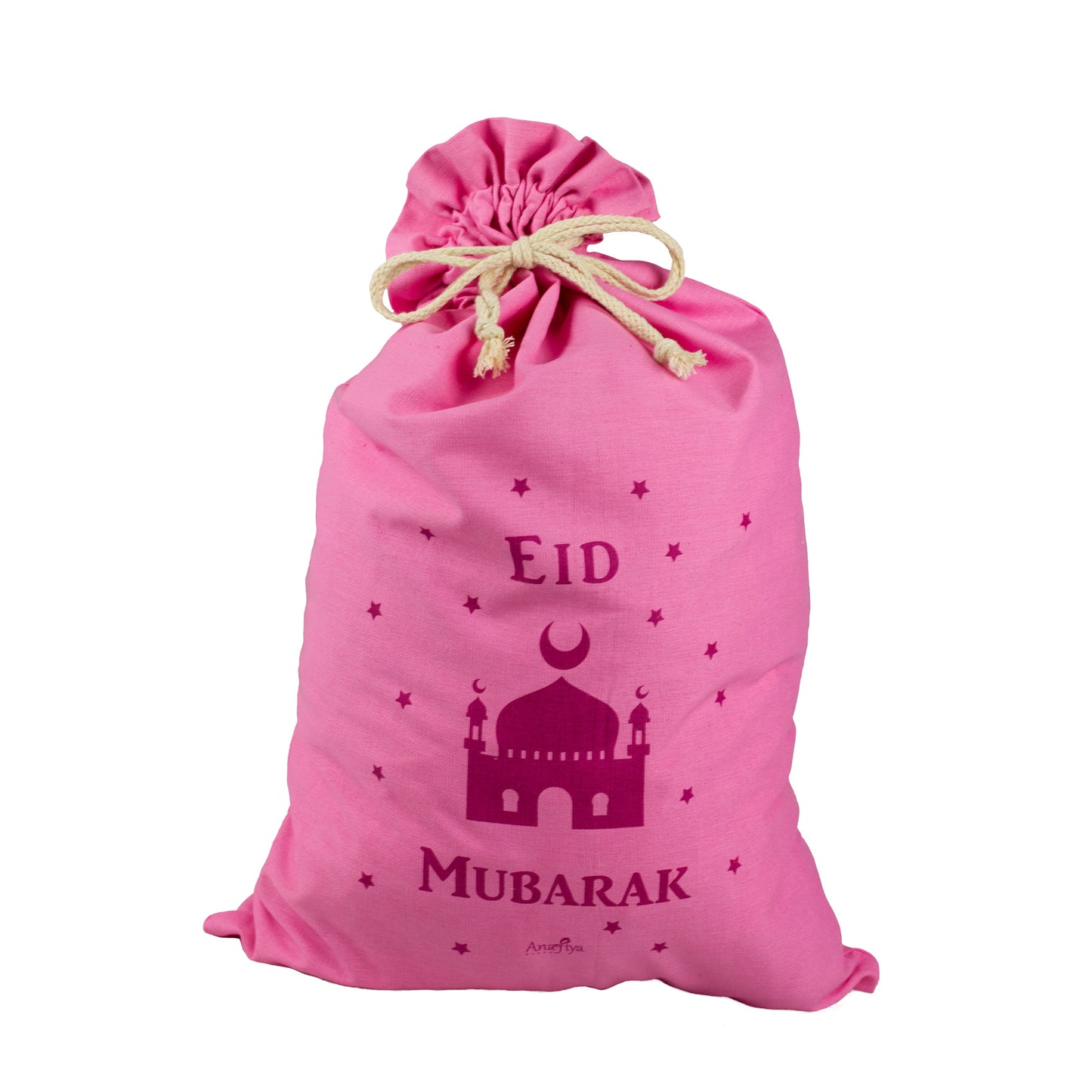 Eid Mubarak Gift Sack - Pink
