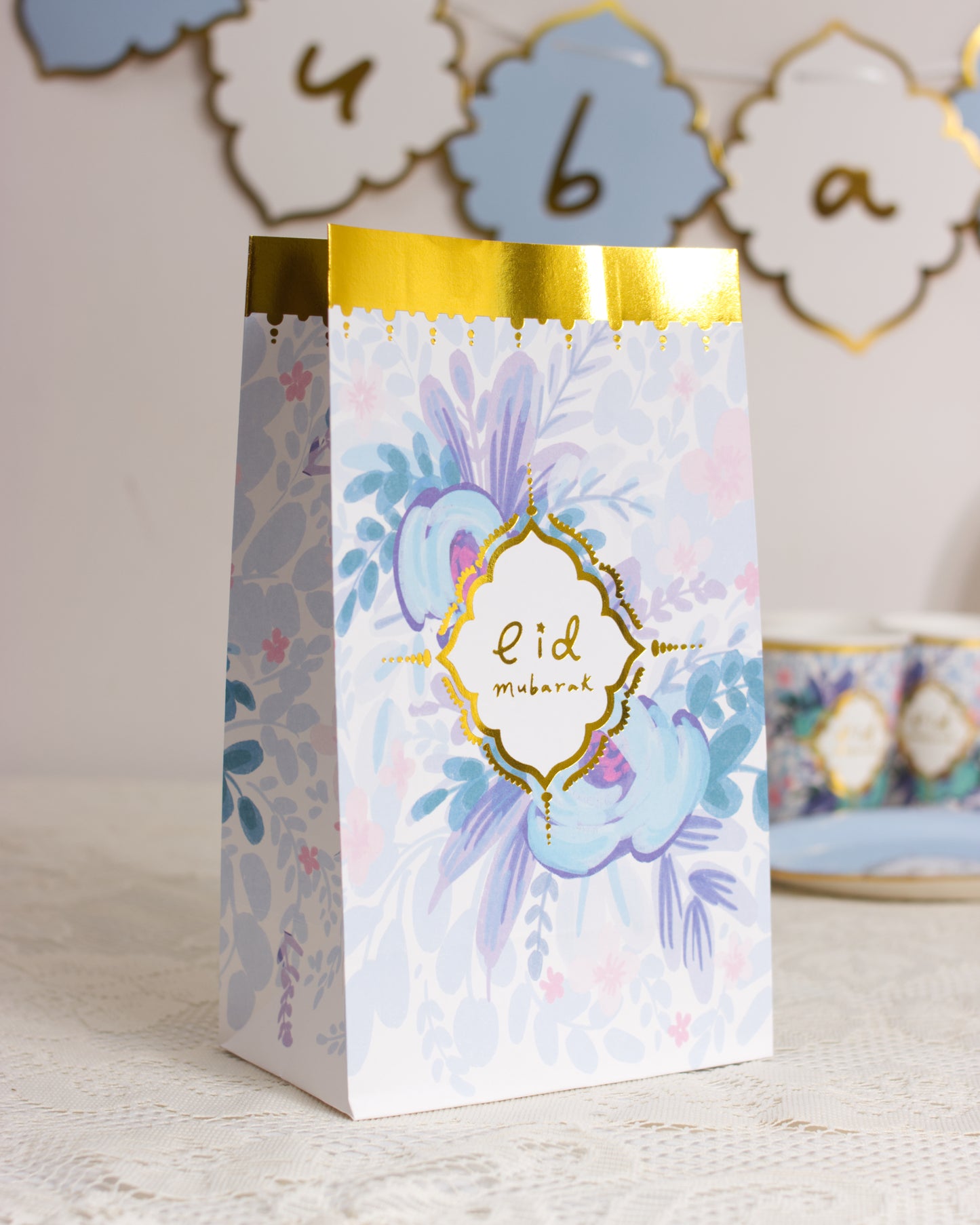 Eid Treat Bags - Floral - 20 Pack